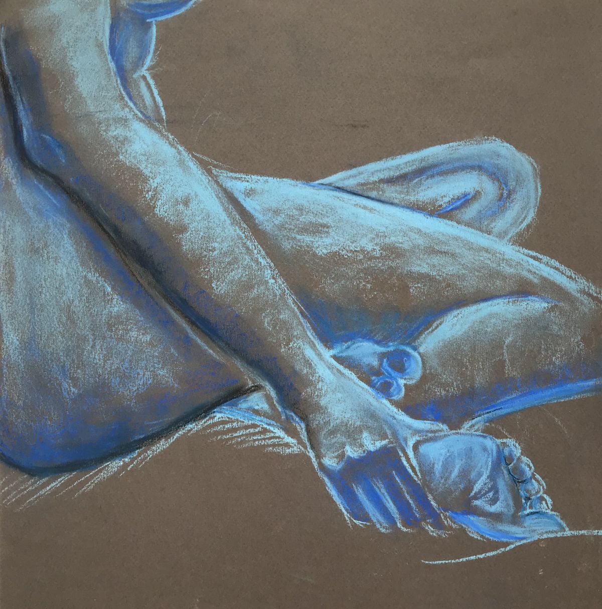 Blue sketch
