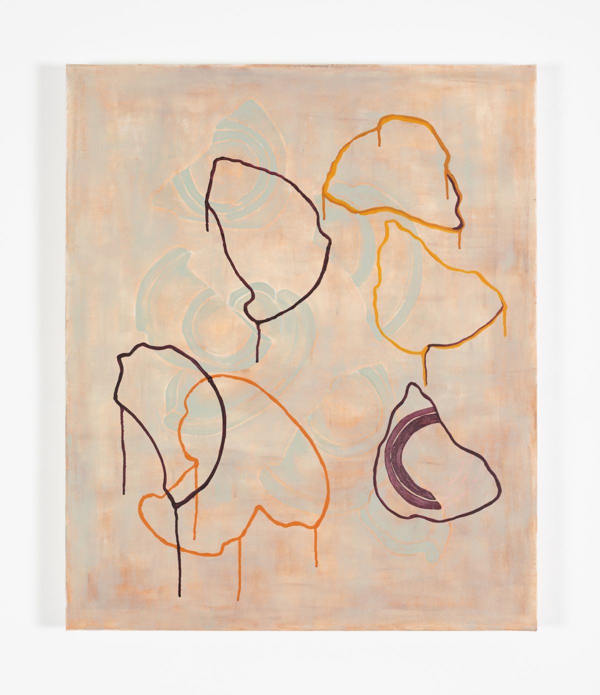 Betwixt. Acrylic on canvas, 90 x 75cm