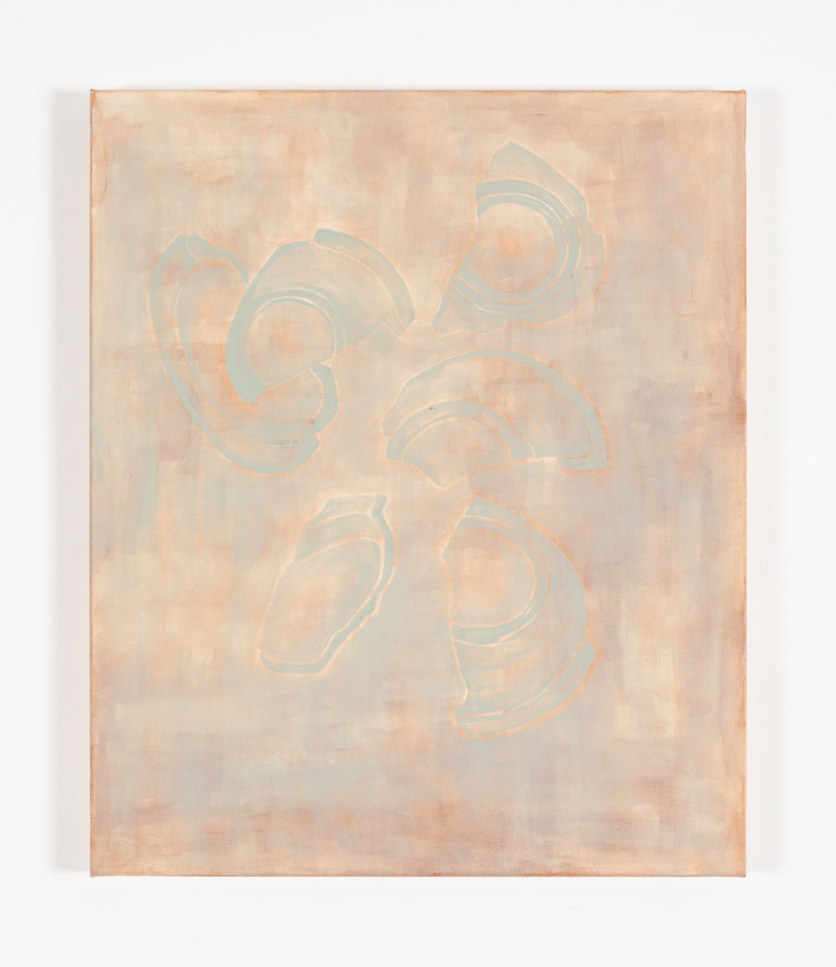 Between. Acrylic on canvas, 90 x 75cm