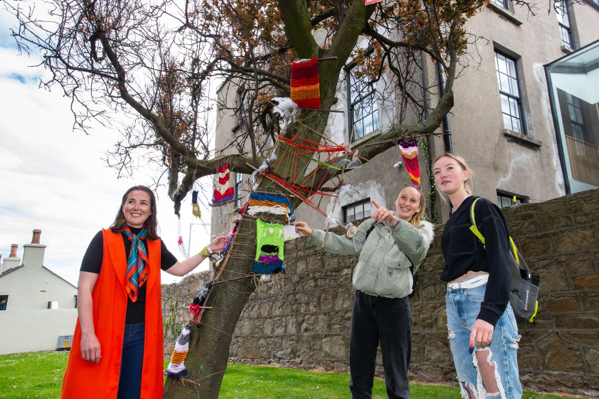Weave Installation at Lexicon, Dun Laoghaire