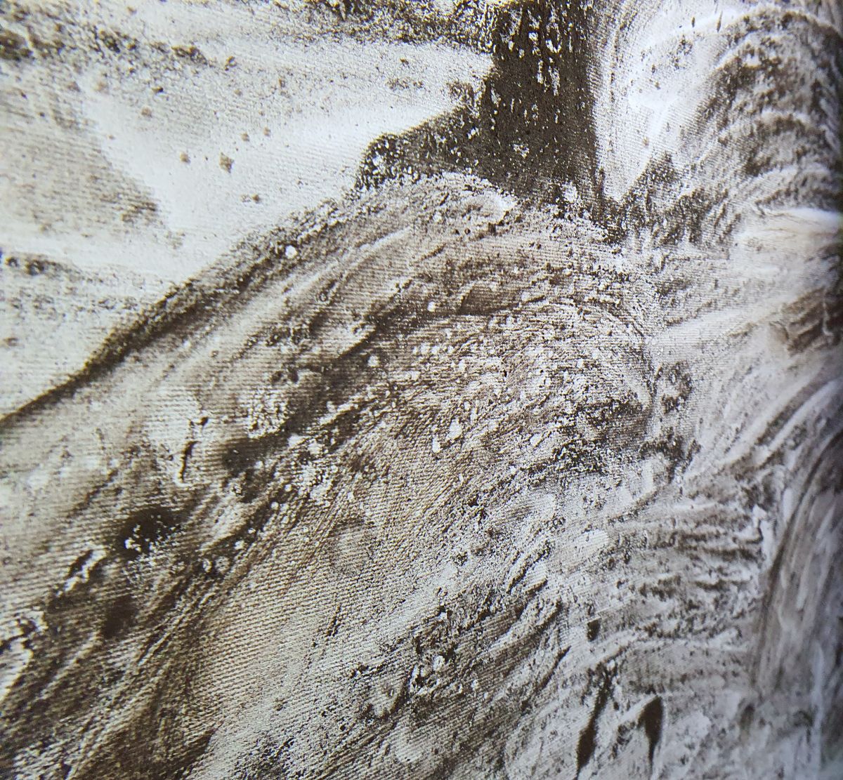 Turf on canvas